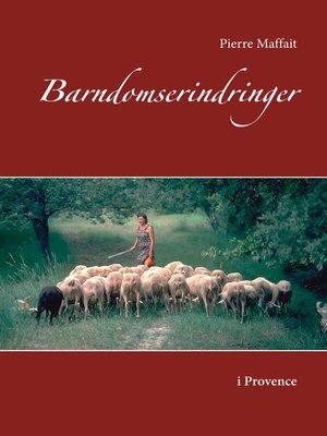 cover image of Barndomserindringer